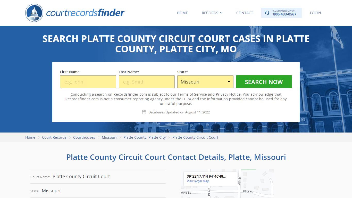 Platte County Circuit Court Case Search - Platte County ...
